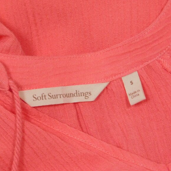 Soft Surroundings High Low Asymmetrical Tassel Dress S (83125) - Picture 4 of 5